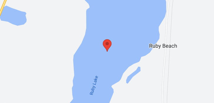 map of Ruby Lake ROAD